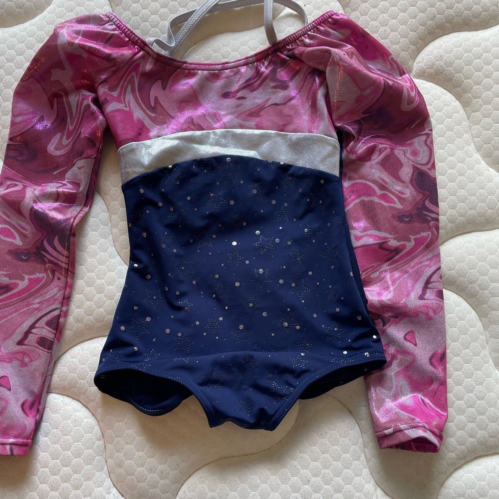 Girls long sleeve leotard